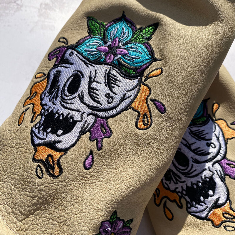 Blooming Skull Leather (Tube)